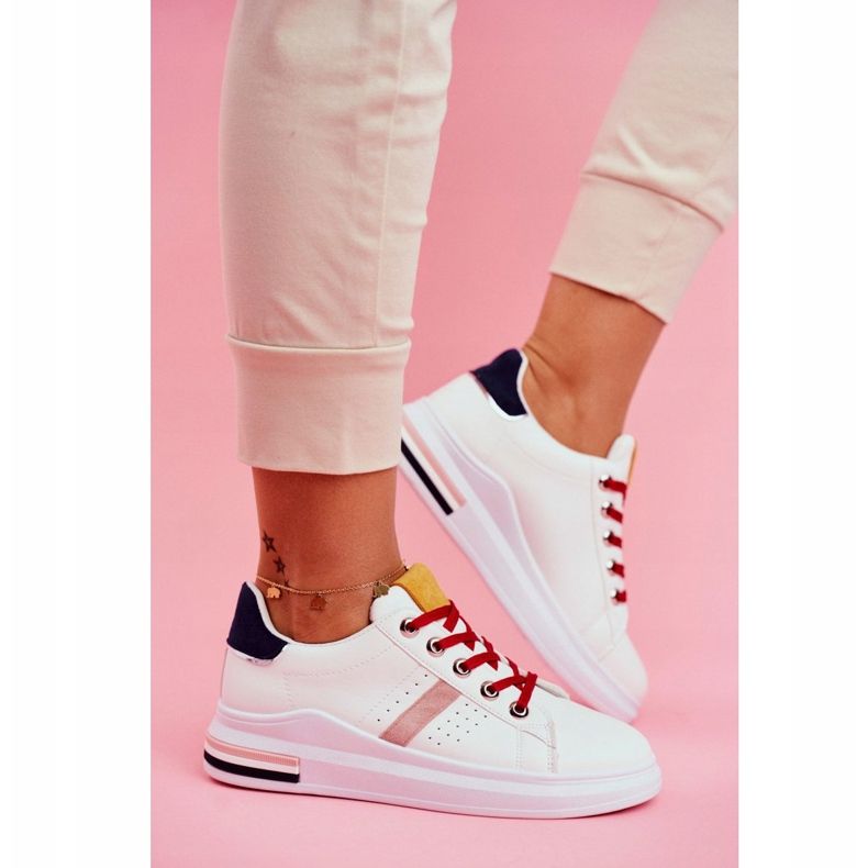 PS1 Naisten urheilukengät valkoinen ja tummansininen Mirra monivärinen 2