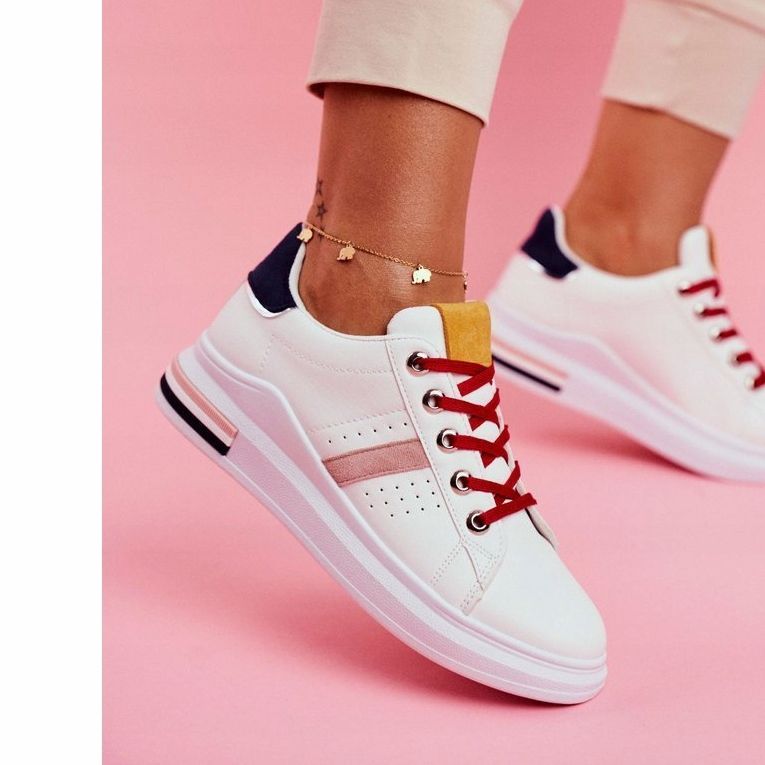 PS1 Naisten urheilukengät valkoinen ja tummansininen Mirra monivärinen 1