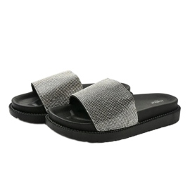 Mustat tossut paljeteilla SF-01 2