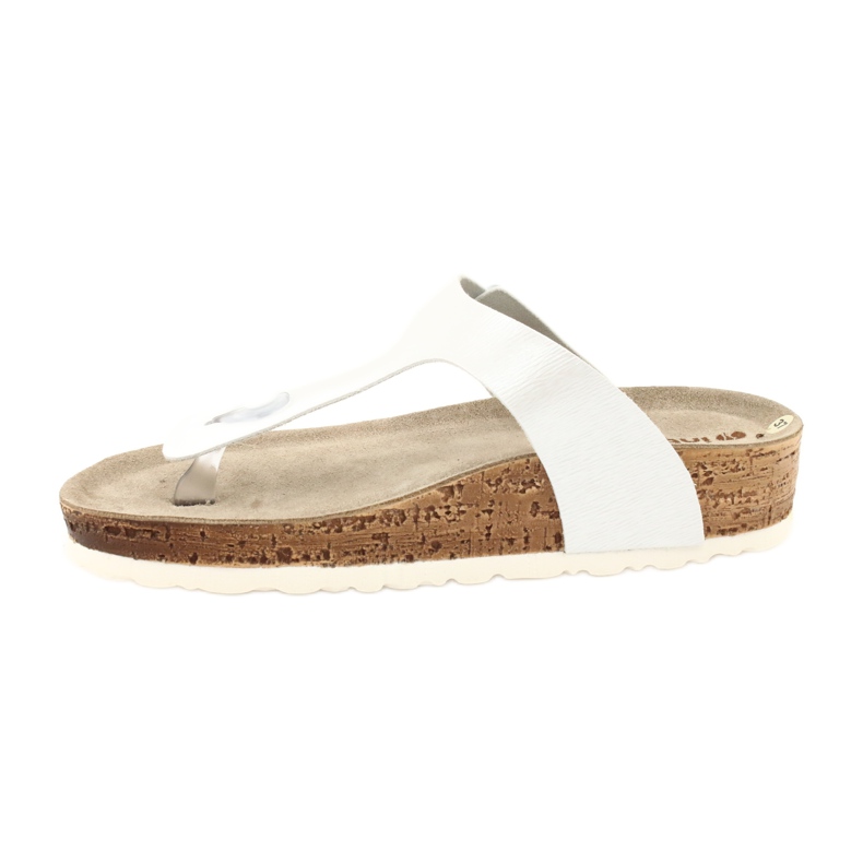 Anatomiset Inblu NM020 naisten anatomiset varvastossut valkoinen 1