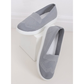 Harmaat Naisten harmaat lenkkarit ZK069 Grigio 1