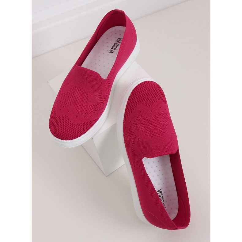 Naisten fuksia -lenkkarit ZK069 Fuxia vaaleanpunainen 1