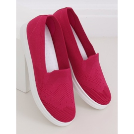 Naisten fuksia -lenkkarit ZK069 Fuxia vaaleanpunainen 2