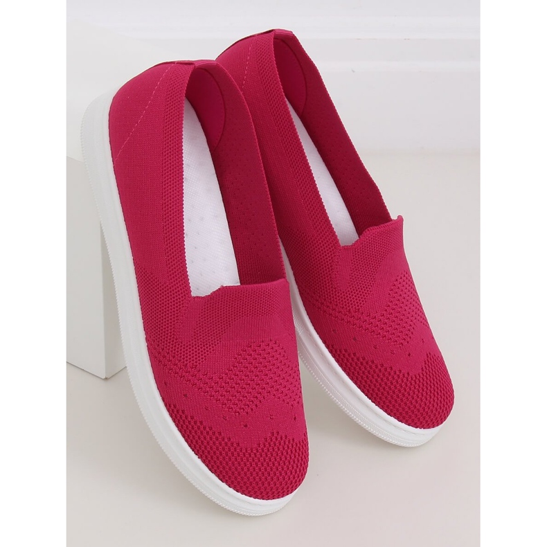 Naisten fuksia -lenkkarit ZK069 Fuxia vaaleanpunainen 2