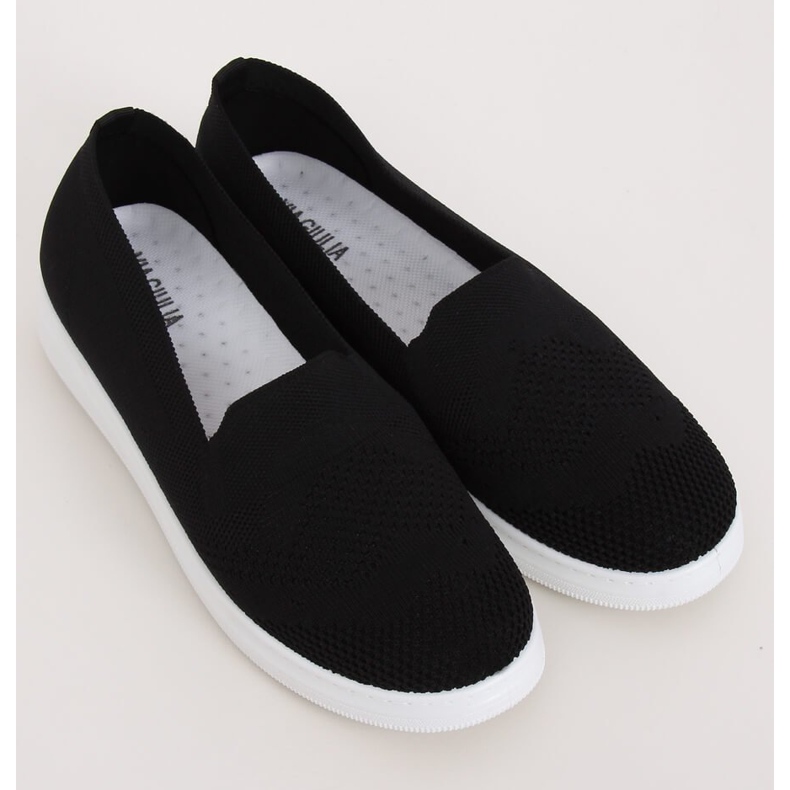 Musta Naisten mustat lenkkarit ZK069 Nero 2