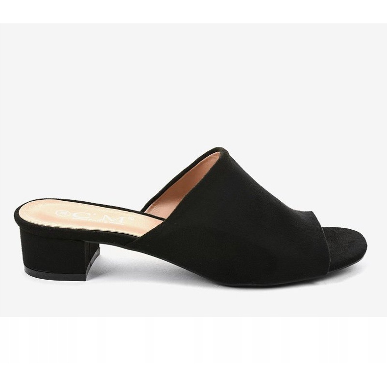 Mustat korkeakorkoiset tossut 77-91 2