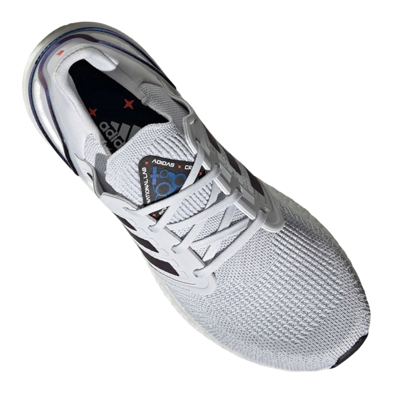 Kengät adidas UltraBoost 20 M EG0695 valkoinen monivärinen sininen 3