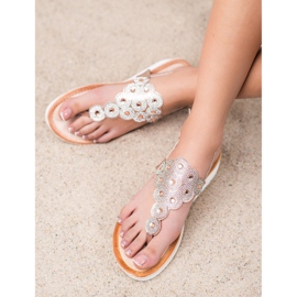 SDS Sandaalit alustalla koristeilla keltainen 2