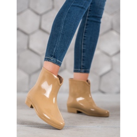 SHELOVET Galoshes koristeketjulla ruskea 2