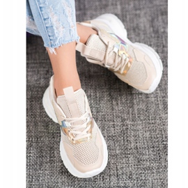 Mannika Muodikkaat verkkokengät ruskea 2