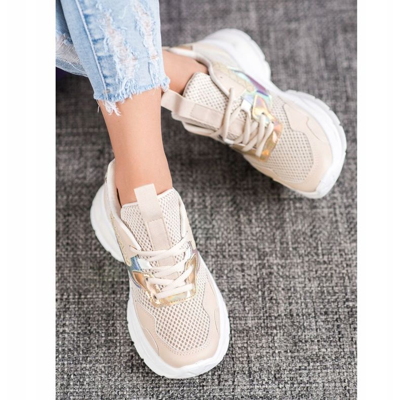 Mannika Muodikkaat verkkokengät ruskea 2