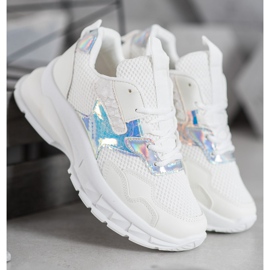 Mannika Muodikkaat verkkokengät valkoinen 2