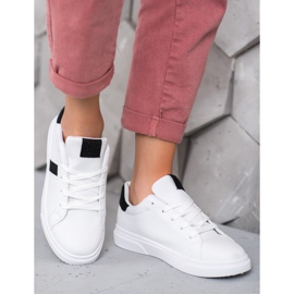 SHELOVET Urheilukengät glitterillä valkoinen 1