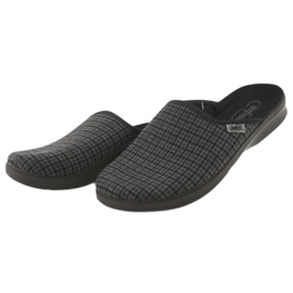 Befado miesten kengät pu 548M012 musta harmaa 4