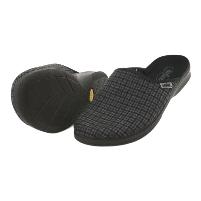 Befado miesten kengät pu 548M012 musta harmaa 5