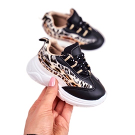 FRROCK Dante Black Lasten urheilukengät ruskea musta 2