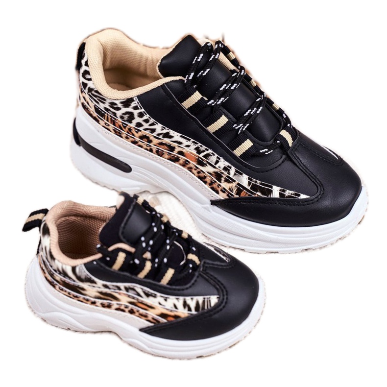 FRROCK Dante Black Lasten urheilukengät ruskea musta 3