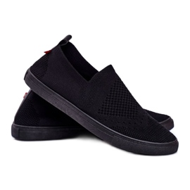 Naisten mustat lenkkarit Slip-on lenkkarit Big Star FF274A609 1