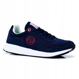 Miesten urheilukengät Cross Jeans Navy Blue FF1R4009C tummansininen 1
