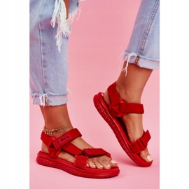 Naisten sandaalit Big Star Red FF274A602 punainen 2