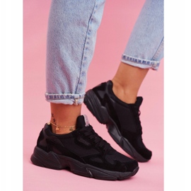 Cross Jeans Naisten urheilukengät Cross Farkut Musta FF2R4138C 1