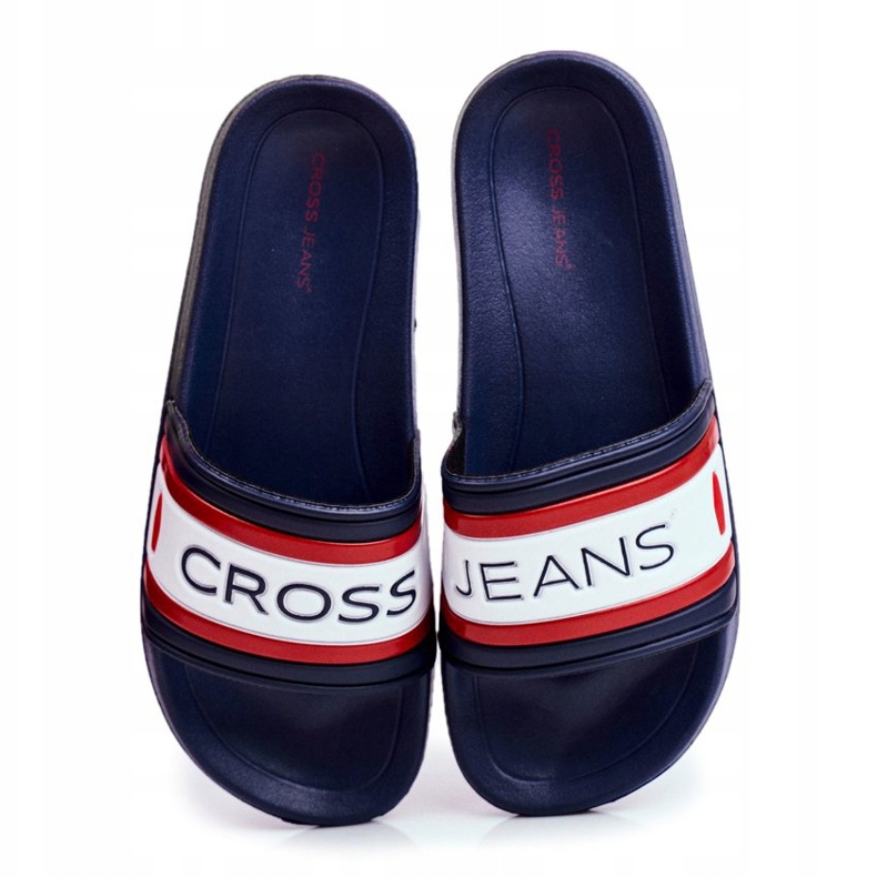 Cross Jeans Miesten tossut Cross Farkut Navy Blue FF1R4092 tummansininen 2