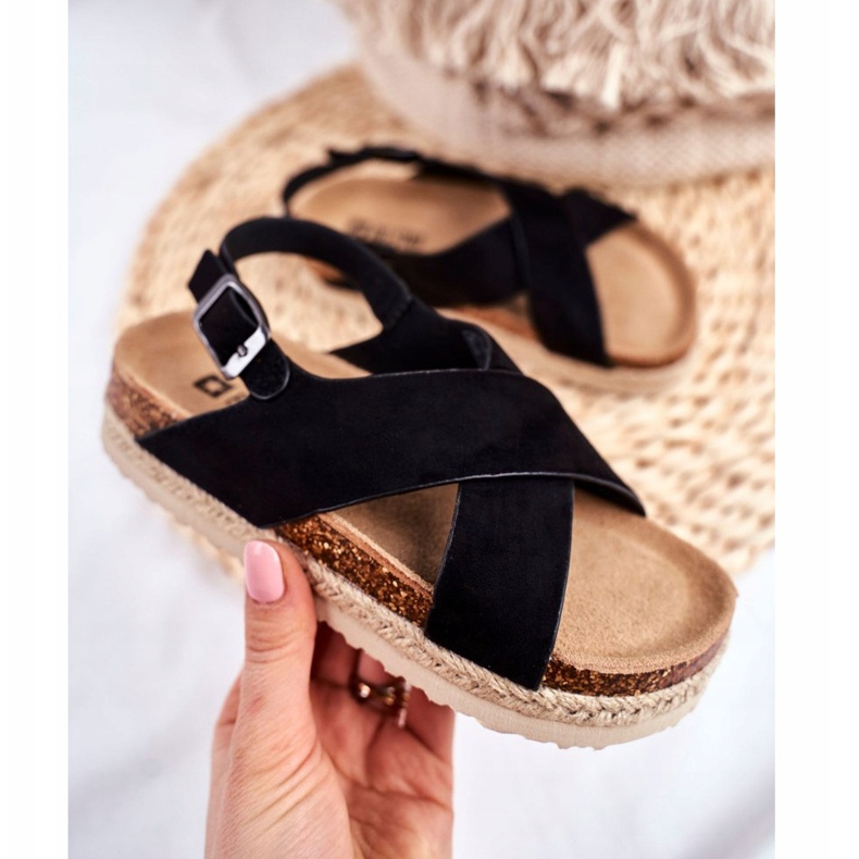 Lasten sandaalit Big Star Black FF374168 musta 2