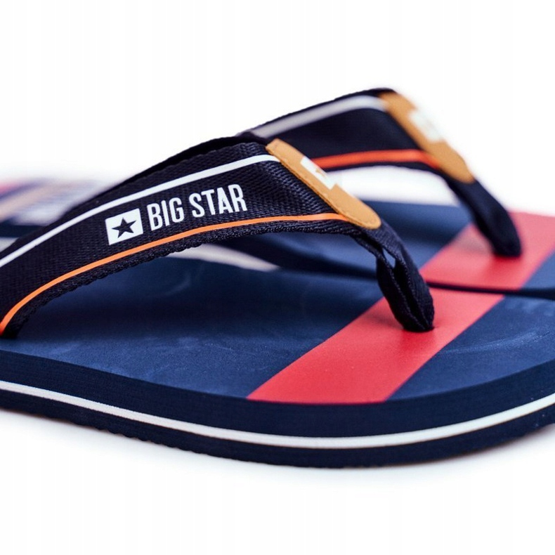 Miesten tossut Varvastossut Big Star Navy Blue FF274A459 tummansininen 1