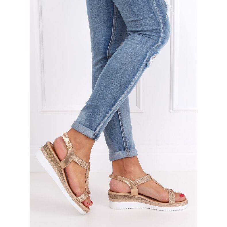 Samppanjakiilokengät L6629 Samppanja vaaleanpunainen 2