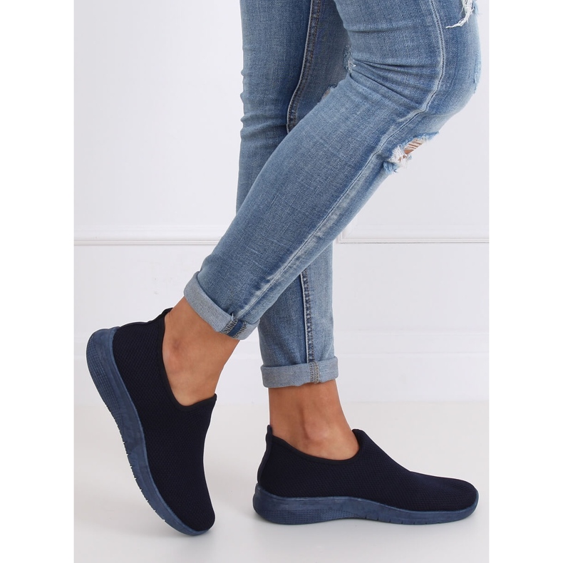 Tummansiniset urheilukengät 7079 DK.BLUE laivastonsininen 2