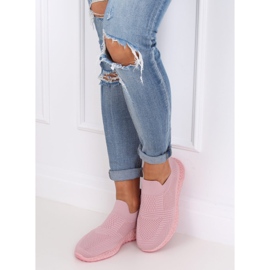 Vaaleanpunainen 4388 Vaaleanpunaiset urheilukengät 1