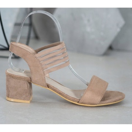 Filippo Slip-on sandaalit postissa ruskea 2