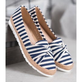 Filippo Raidalliset kengät valkoinen sininen 1