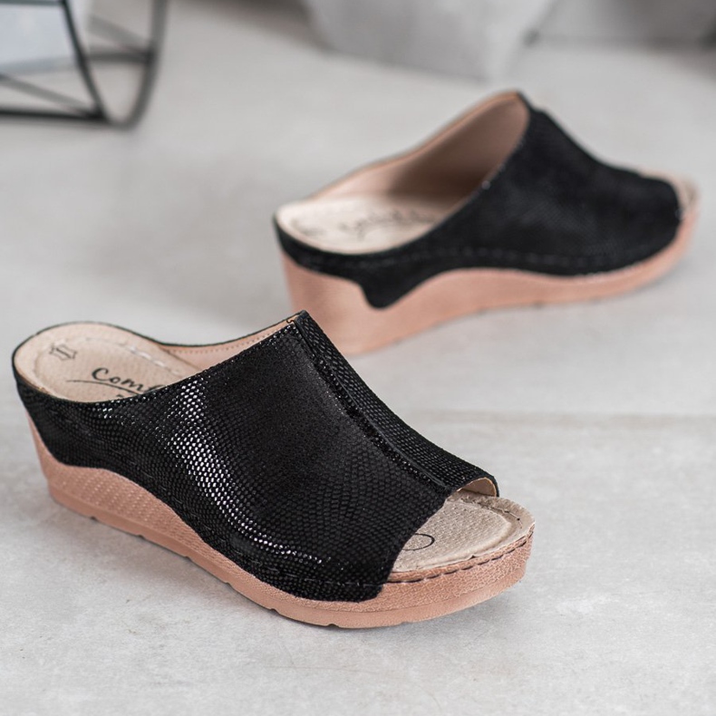 Filippo Mustat nahkatossut 1