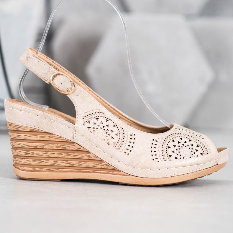 Evento Avoimet sandaalit Eco -nahkaa ruskea 1