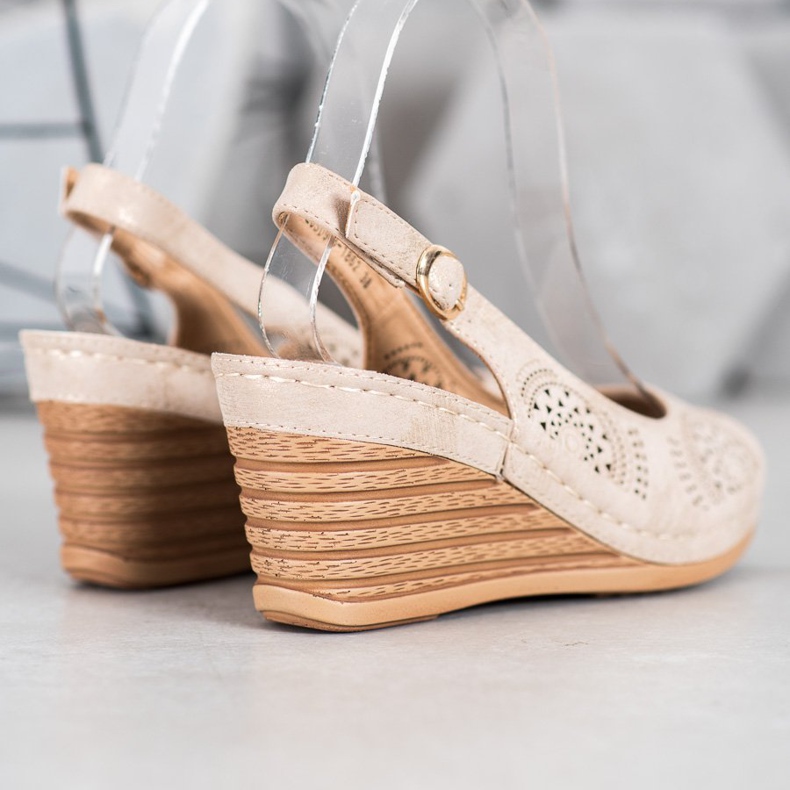 Evento Avoimet sandaalit Eco -nahkaa ruskea 2