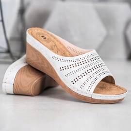 Evento Tossut, joissa on avoin kuvio harmaa 1