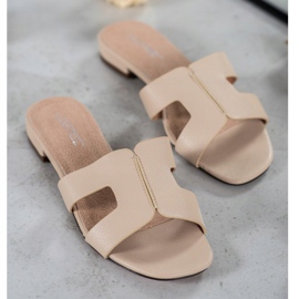 SHELOVET Klassiset Eco -nahkatossut ruskea 1