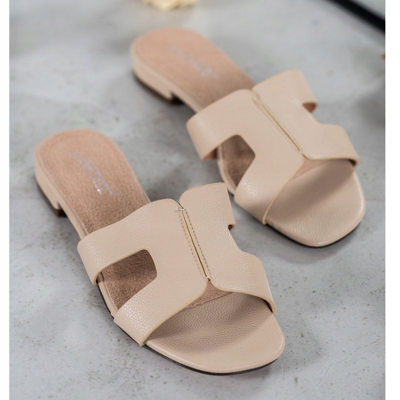 SHELOVET Klassiset Eco -nahkatossut ruskea 1