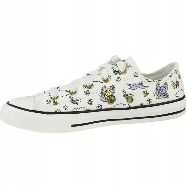 Converse Chuck Taylor All Star Matalavartiset Lapset 667898C valkoinen monivärinen 1