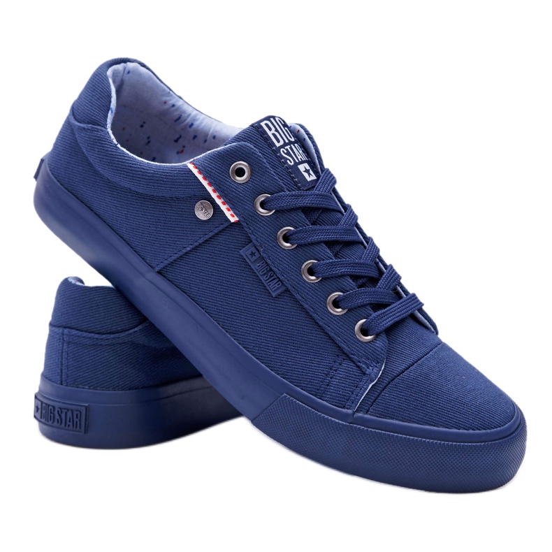 Miesten lenkkarit Big Star Navy Blue AA174094 laivastonsininen 4