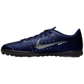 Nike Mercurial Vapor 13 Club Mds Tf M CJ1305-401 jalkapallokengät tummansininen 4