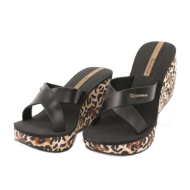 Ipanema 82856 naisten kiilatossut ruskea musta 2