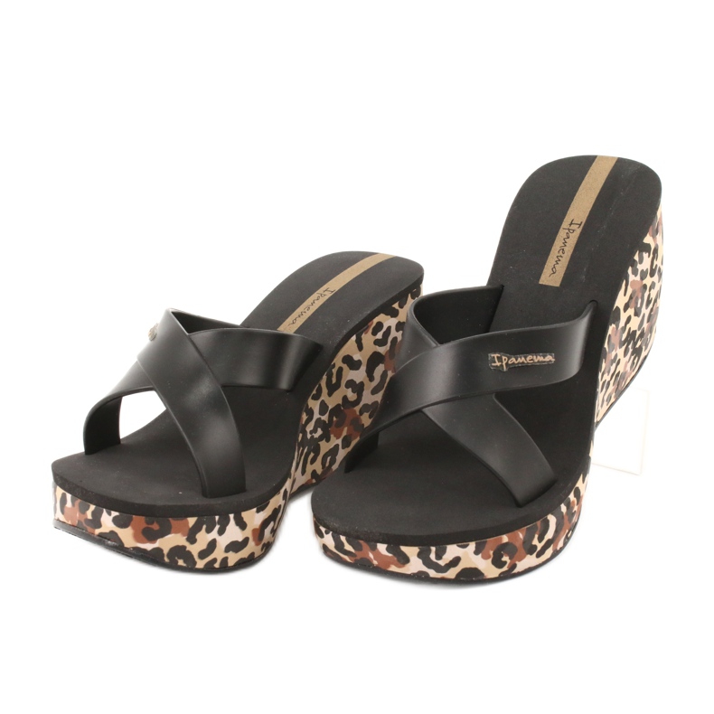 Ipanema 82856 naisten kiilatossut ruskea musta 2