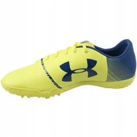 Under Armour Spotlight Tf M 1289539-300 jalkapallokengät monivärinen keltainen 1
