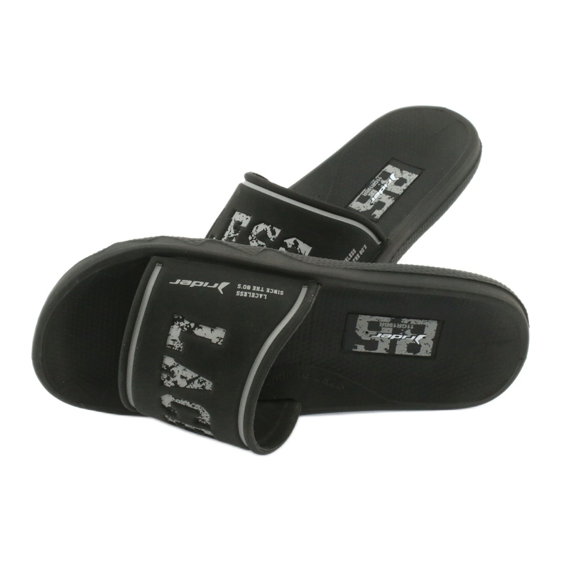 Rider Montreal Kids 82738 Virkistyspojat Flip Flops musta 4