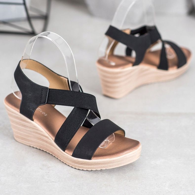 Sea Elves Rento Slip On Sandaalit musta 1