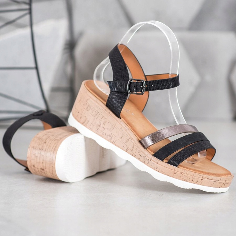 Weide Mustat kiilakengät 1