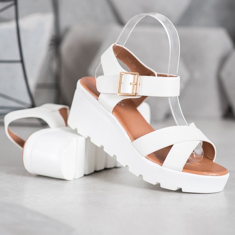 Weide Muodikkaat sandaalit valkoinen 1