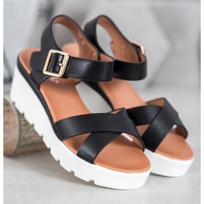 Weide Muodikkaat sandaalit musta 1